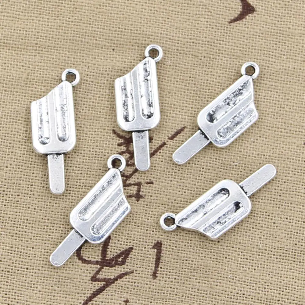 10pcs Charms Ice Cream Popsicle 25x9mm Antique Making Pendant fit,Vintage Tibetan Silver color,DIY Handmade Jewelry
10pcs Charms Ice Cream Popsicle 25x9mm Antique Making Pendant fit,Vintage Tibetan Silver color,DIY Handmade Jewelry