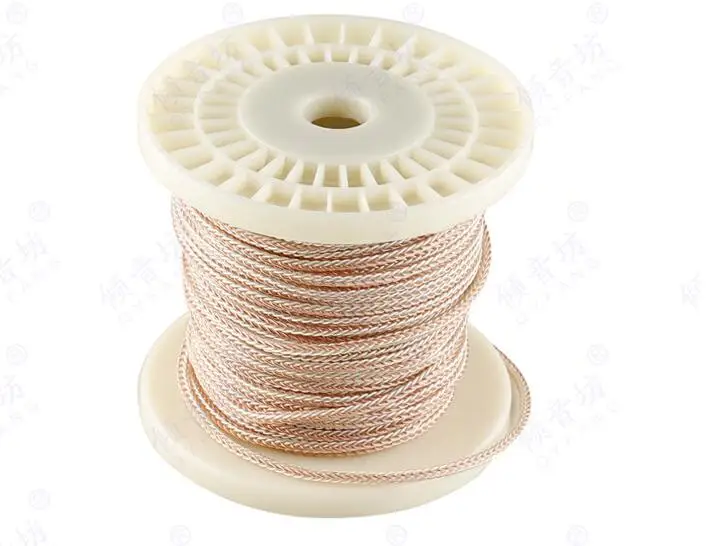 high quality 8 Core Copper Silver Foil Mixed Hifi Wire Cable For DIY Headphone Earphone 1M /5M /10M cable Wire
high quality 8 Core Copper Silver Foil Mixed Hifi Wire Cable For DIY Headphone Earphone 1M /5M /10M cable Wire