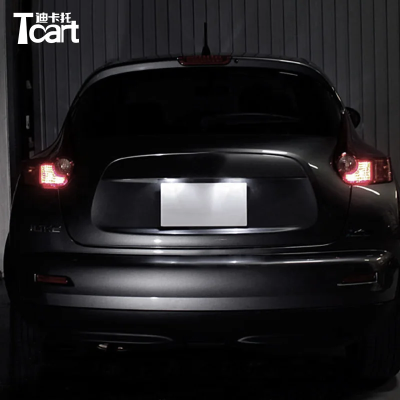 Tcart 2pcs T10 3030 Car LED License Plate Lights Lamps Auto Led White Bulbs For Nissan Juke F15 2011 2012 2013 2014 2015
Tcart 2pcs T10 3030 Car LED License Plate Lights Lamps Auto Led White Bulbs For Nissan Juke F15 2011 2012 2013 2014 2015