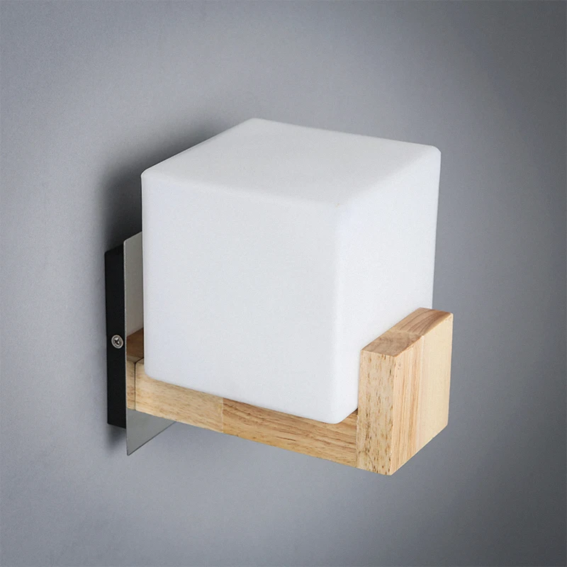 Nordic LED Wall Lamps Abajur for Living Room Bedside white glass shade Wall Sconces Light E27 Nordic Wooden belt Wall Light
Nordic LED Wall Lamps Abajur for Living Room Bedside white glass shade Wall Sconces Light E27 Nordic Wooden belt Wall Light