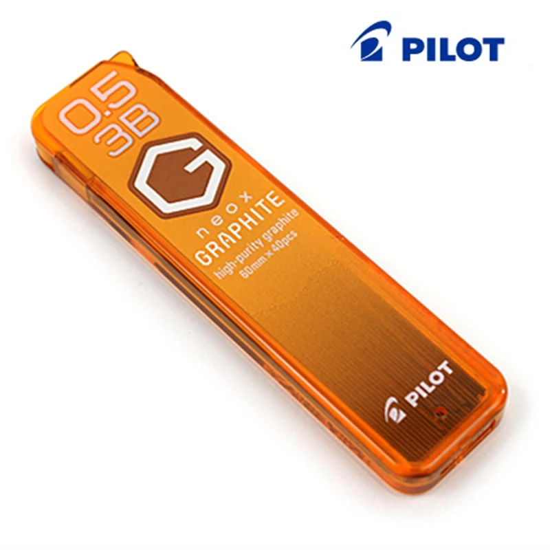 Pilot 4 tubes/lot Neox High-Purity Graphite Pencil Lead - 0.5 mm 4H/3H/2H/H/HB/B/2B/3B/4B For Mechanical Pencil Writing Supplies
Pilot 4 tubes/lot Neox High-Purity Graphite Pencil Lead - 0.5 mm 4H/3H/2H/H/HB/B/2B/3B/4B For Mechanical Pencil Writing Supplies