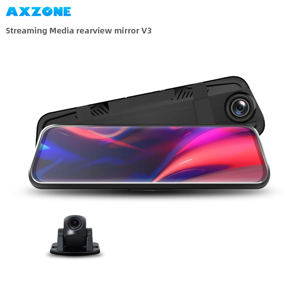 AX-ZONE V3 10'' IPS Stream Rear View Mirror Dash Cam Registrar Video Recorder Full HD 1080P Car Dvr Car cam Super Night Vision
AX-ZONE V3 10'' IPS Stream Rear View Mirror Dash Cam Registrar Video Recorder Full HD 1080P Car Dvr Car cam Super Night Vision