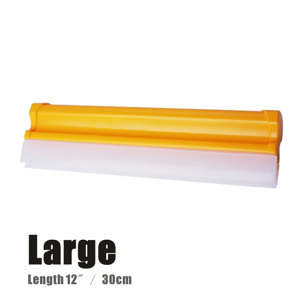 12" Good Grip All-Purpose Squeegee,Silicone Water Wiper,Yellow,Car Washing Squeegee,Window Cleaning Water Scraper,Two Blades,1pc
12" Good Grip All-Purpose Squeegee,Silicone Water Wiper,Yellow,Car Washing Squeegee,Window Cleaning Water Scraper,Two Blades,1pc