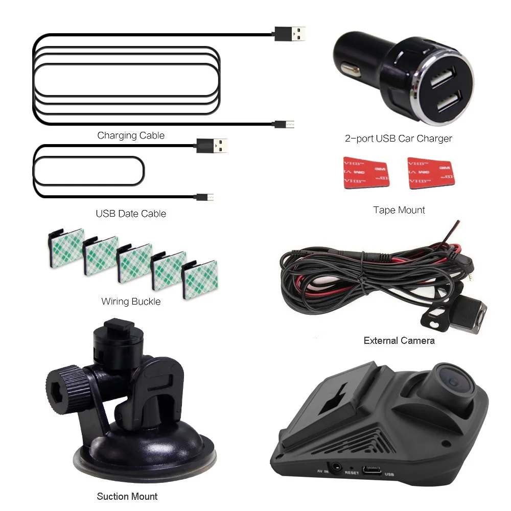 A305D Dual Lens FHD 1080P Car DVR Novatek 96658 LCD Screen Sony IMX323 Car Video Recorder Dash Cam With Rear Camera
A305D Dual Lens FHD 1080P Car DVR Novatek 96658 LCD Screen Sony IMX323 Car Video Recorder Dash Cam With Rear Camera