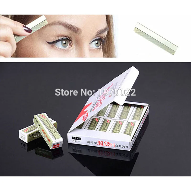 Pro 100 pcs Dedicated Scraping Eyebrow Shaping Eyebrows Plucked Razor Blade Set Beauty Makeup Tools
Pro 100 pcs Dedicated Scraping Eyebrow Shaping Eyebrows Plucked Razor Blade Set Beauty Makeup Tools