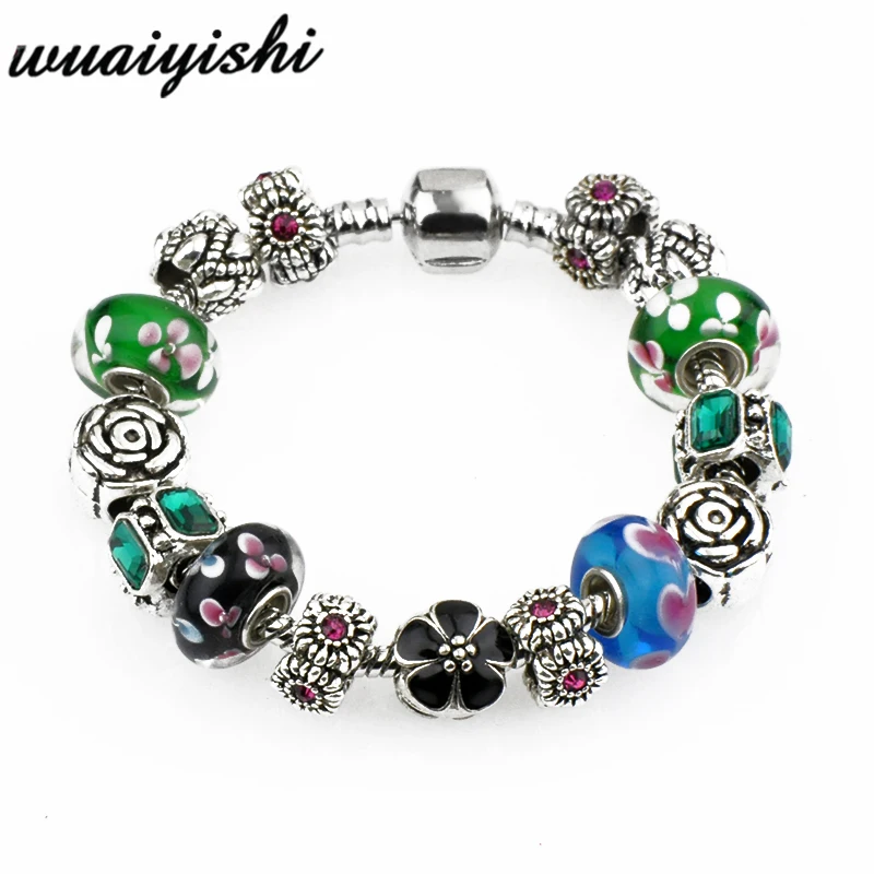 unique and exquisite Colorful jewelry jewelry Charm Bracelets For Women green Crystal Beads fit Pan Bracelets & Bangles DIY
unique and exquisite Colorful jewelry jewelry Charm Bracelets For Women green Crystal Beads fit Pan Bracelets & Bangles DIY