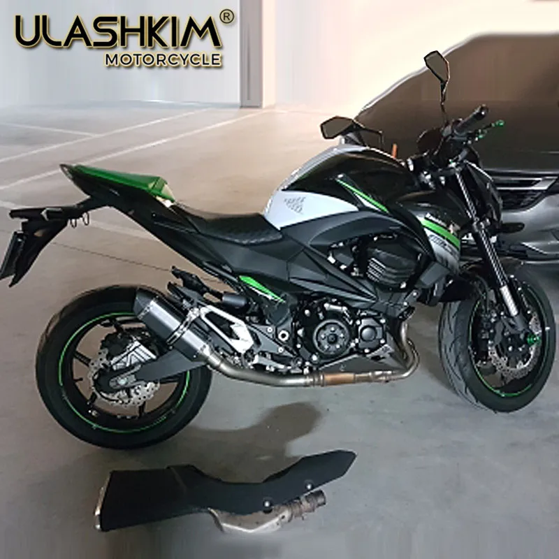 Z800 z 800 Motorcycle Exhaust full system middle pipe Round Muffler with exhaust and sticker for Kawasaki Z800 2013-2016 Slip On
Z800 z 800 Motorcycle Exhaust full system middle pipe Round Muffler with exhaust and sticker for Kawasaki Z800 2013-2016 Slip On