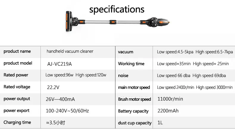 Portable House Hand-Held Vacuum Cleaner Quiet Dust Collector Home Rod Handheld Manual Vacuum Cleaners
Portable House Hand-Held Vacuum Cleaner Quiet Dust Collector Home Rod Handheld Manual Vacuum Cleaners