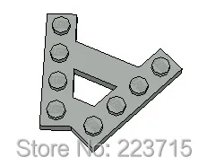 *Plate (A) 4M 45 deg.* JH576 20pcs DIY enlighten block brick part No.15706 Compatible With Other Assembles Particles
*Plate (A) 4M 45 deg.* JH576 20pcs DIY enlighten block brick part No.15706 Compatible With Other Assembles Particles