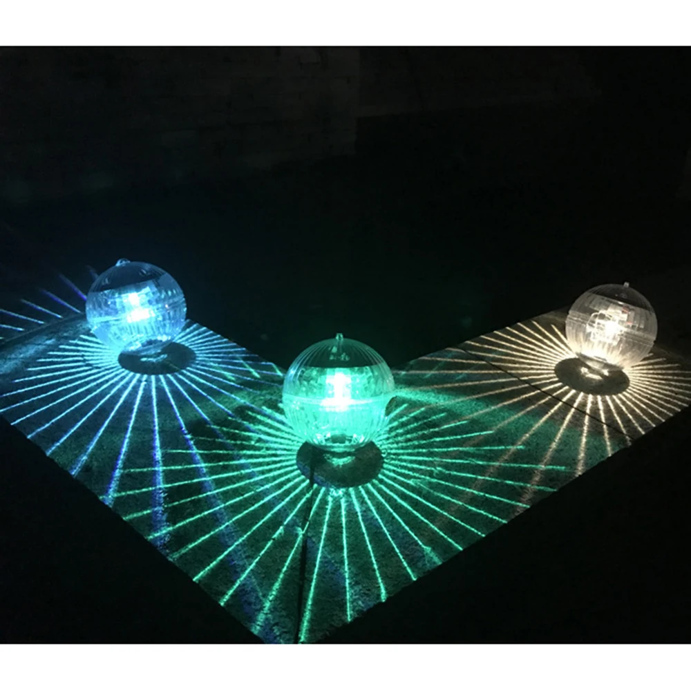 Solar Floating Pond Light Waterproof Garden Pool for Yard Swimming Fountain Fish Tank LED Ball Lights | Лампы и освещение