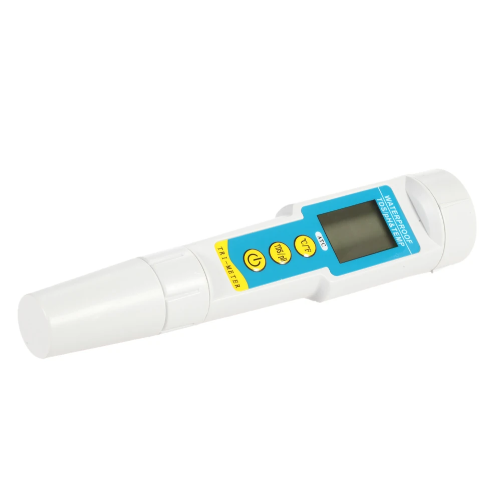 KKmoon Mini Professional Water Quality Tester Multi-parameter Water Quality Monitor pH TDS Meter Acidometer Analysis Device
KKmoon Mini Professional Water Quality Tester Multi-parameter Water Quality Monitor pH TDS Meter Acidometer Analysis Device