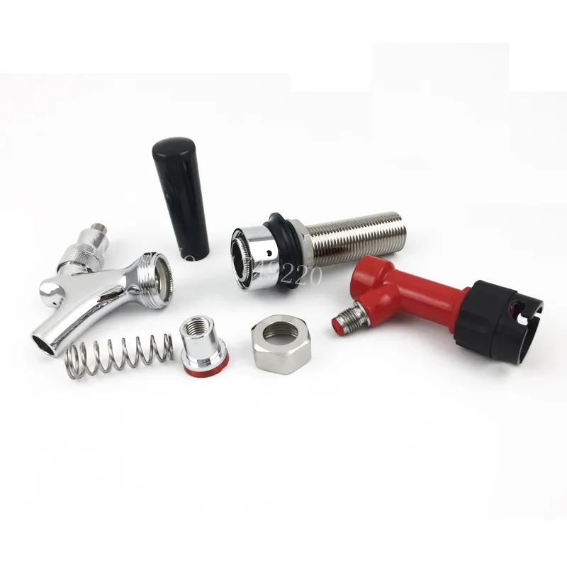 Length 92.5mm Shank Beer Tap Kegerator Faucet With Pin Lock Liquid Diconnect Quick Connector for Homebrew Draft Beer Equipment
Length 92.5mm Shank Beer Tap Kegerator Faucet With Pin Lock Liquid Diconnect Quick Connector for Homebrew Draft Beer Equipment
