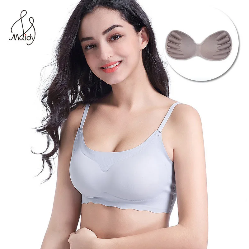 Maidy Women Seamless Bralet Ruffles Brassiere Push Up Vest Ultra-thin Sleep Anti-Expanding Wire Free Anti-Shock Bras 32A-40D
Maidy Women Seamless Bralet Ruffles Brassiere Push Up Vest Ultra-thin Sleep Anti-Expanding Wire Free Anti-Shock Bras 32A-40D