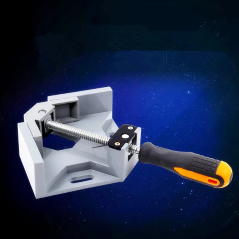 90 Degrees Corner Right Angle Single Handle Clamp Clips Aluminum Alloy welding forceps Woodworking Angle Tool Clamps Clips
90 Degrees Corner Right Angle Single Handle Clamp Clips Aluminum Alloy welding forceps Woodworking Angle Tool Clamps Clips