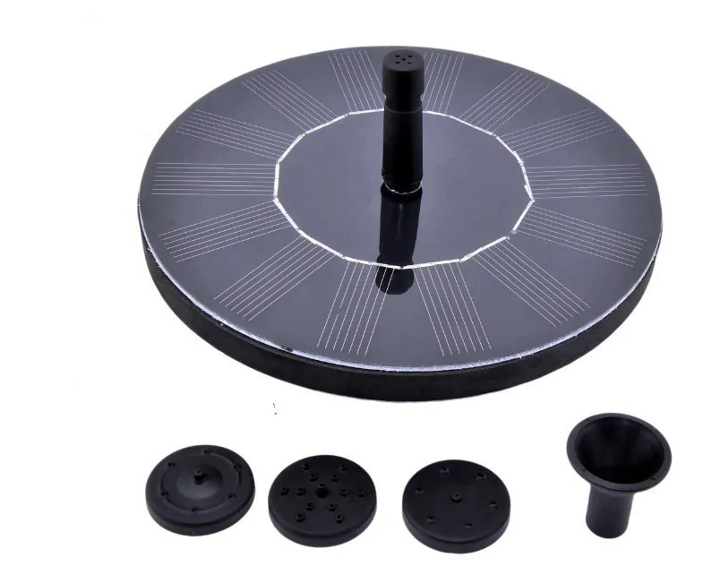 7V1.4W solar water pump, floating fountain, micro fountain, DC brushless pump, water pump, single crystal board
7V1.4W solar water pump, floating fountain, micro fountain, DC brushless pump, water pump, single crystal board