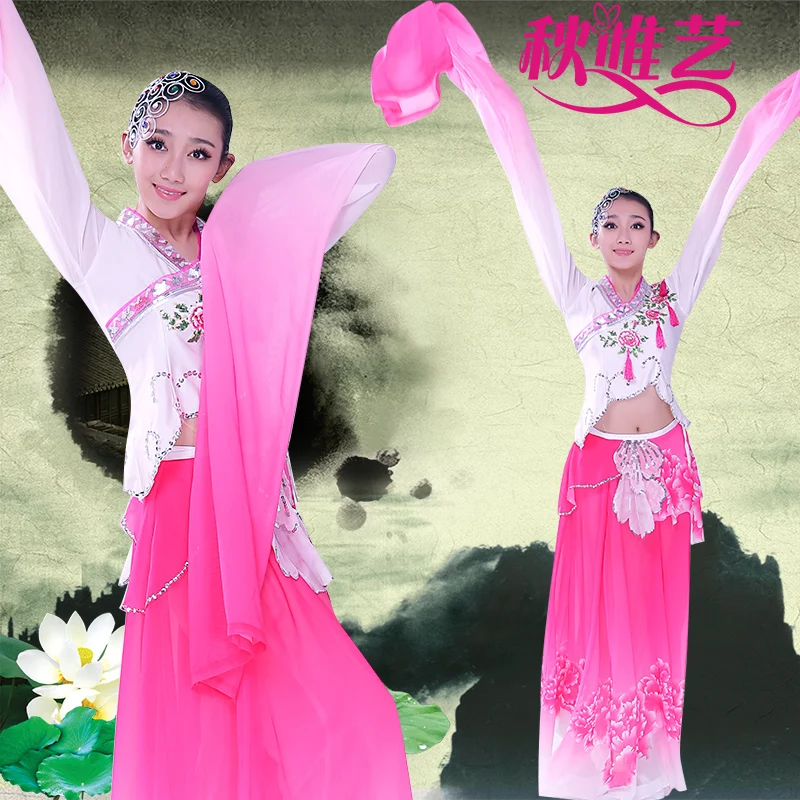 Dance Costumes Hmong Clothes Female Long Sleeve Sequined Embroidery Peony Classical Dance Costume National Theatrical Costumes
Dance Costumes Hmong Clothes Female Long Sleeve Sequined Embroidery Peony Classical Dance Costume National Theatrical Costumes