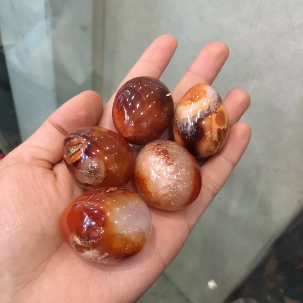 Cute small size natural red agate egg reiki healing crystals gemstone play rock egg wholesale price
Cute small size natural red agate egg reiki healing crystals gemstone play rock egg wholesale price