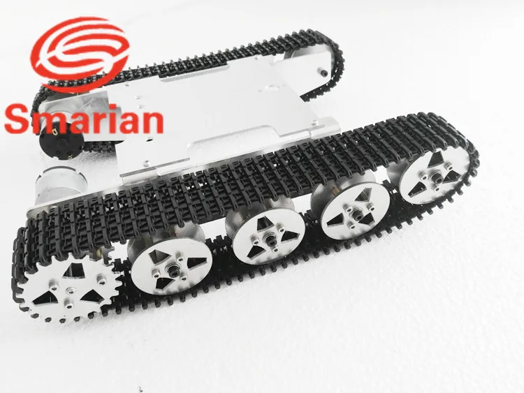 Smarian metal Smart robot tank car chassis robotic crawler undercarriage track ROT-M5 tracked Caterpillar diy rc toys vehicle
Smarian metal Smart robot tank car chassis robotic crawler undercarriage track ROT-M5 tracked Caterpillar diy rc toys vehicle