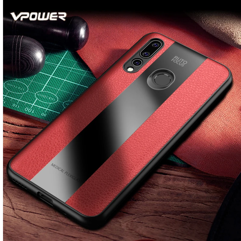 Huawei Nova 4 Leather Case Vpower Luxury Soft TPU Bumper+Plexiglass+PU Leather Splice Phone Cases for Huawei Nova 4 Back Covers
Huawei Nova 4 Leather Case Vpower Luxury Soft TPU Bumper+Plexiglass+PU Leather Splice Phone Cases for Huawei Nova 4 Back Covers