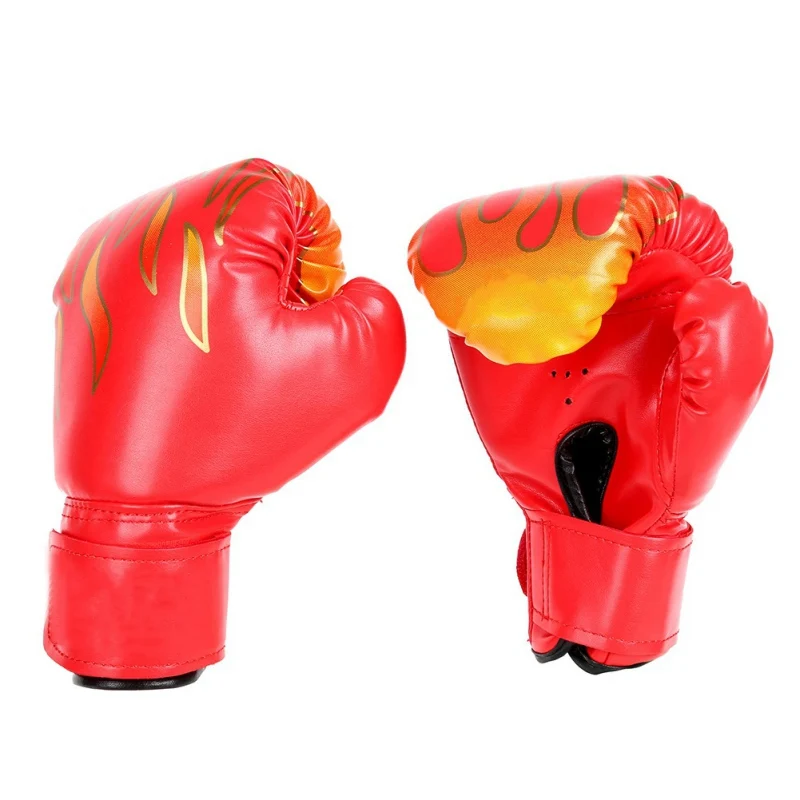 Прямая поставка индивидуальный логотип детские боксерские перчатки с принтом
