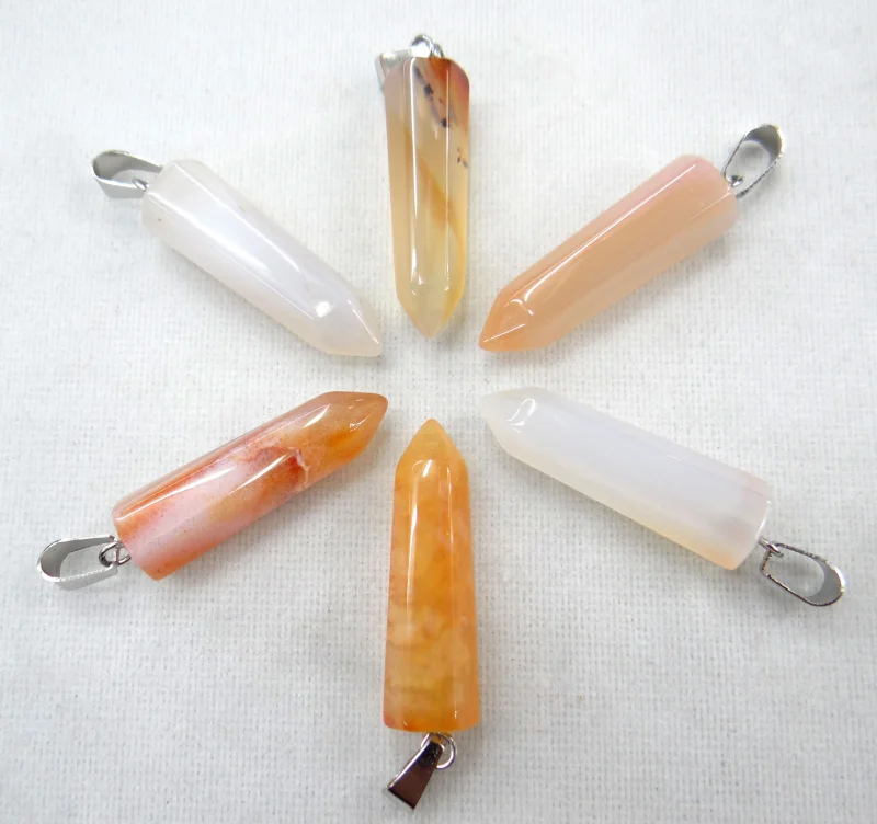 Wholesale 24pcs Fashion Jewelry Natural Gold sand stone Hexagonal Column Pendant for DIY Jewelry making necklace pendant
Wholesale 24pcs Fashion Jewelry Natural Gold sand stone Hexagonal Column Pendant for DIY Jewelry making necklace pendant