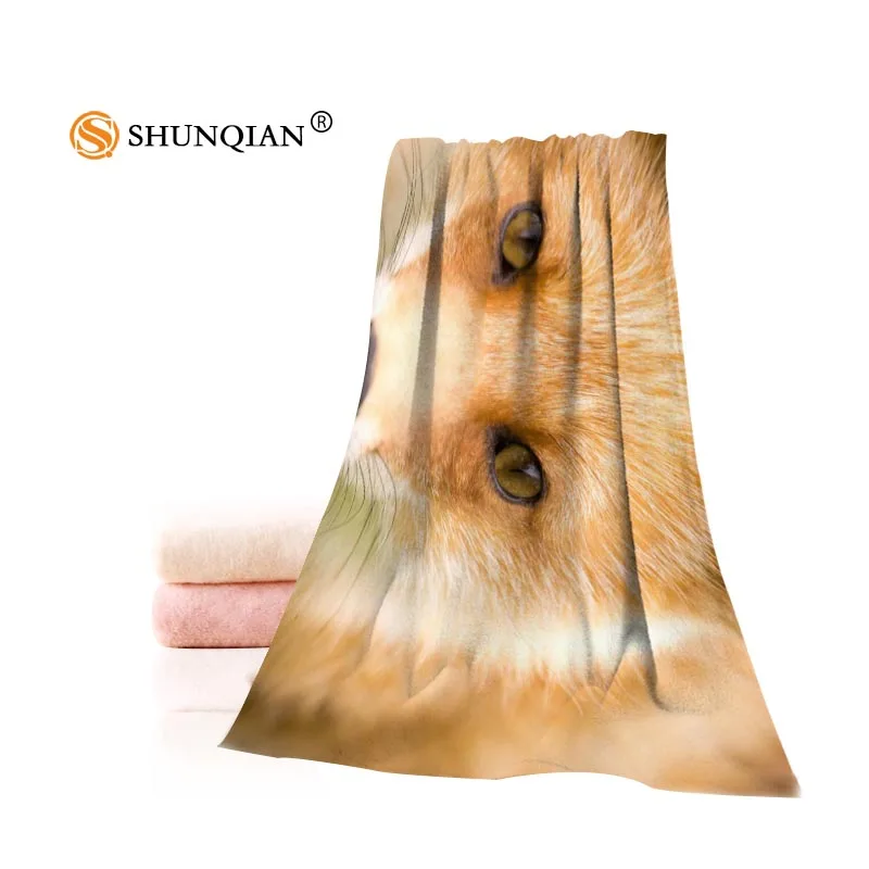 Custom Fox Animals Towel Printed Cotton Face/Bath Towels Microfiber Fabric 35X75cm,70X140cm Shower Towels
Custom Fox Animals Towel Printed Cotton Face/Bath Towels Microfiber Fabric 35X75cm,70X140cm Shower Towels