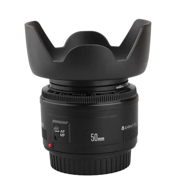 Крышка объектива DSLR для камеры крышка с лепестком Canon EF 50 мм f/1 8 II 52 (не STM)|lens hood|camera