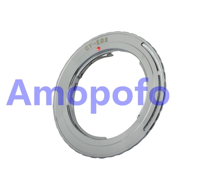 Amopofo CY-EF Electronic ring Adapter, Contax Yashica CY C/Y Lens to for Canon EOS 7D 60D 500D 1100D 450D 550D Camera adapter
Amopofo CY-EF Electronic ring Adapter, Contax Yashica CY C/Y Lens to for Canon EOS 7D 60D 500D 1100D 450D 550D Camera adapter