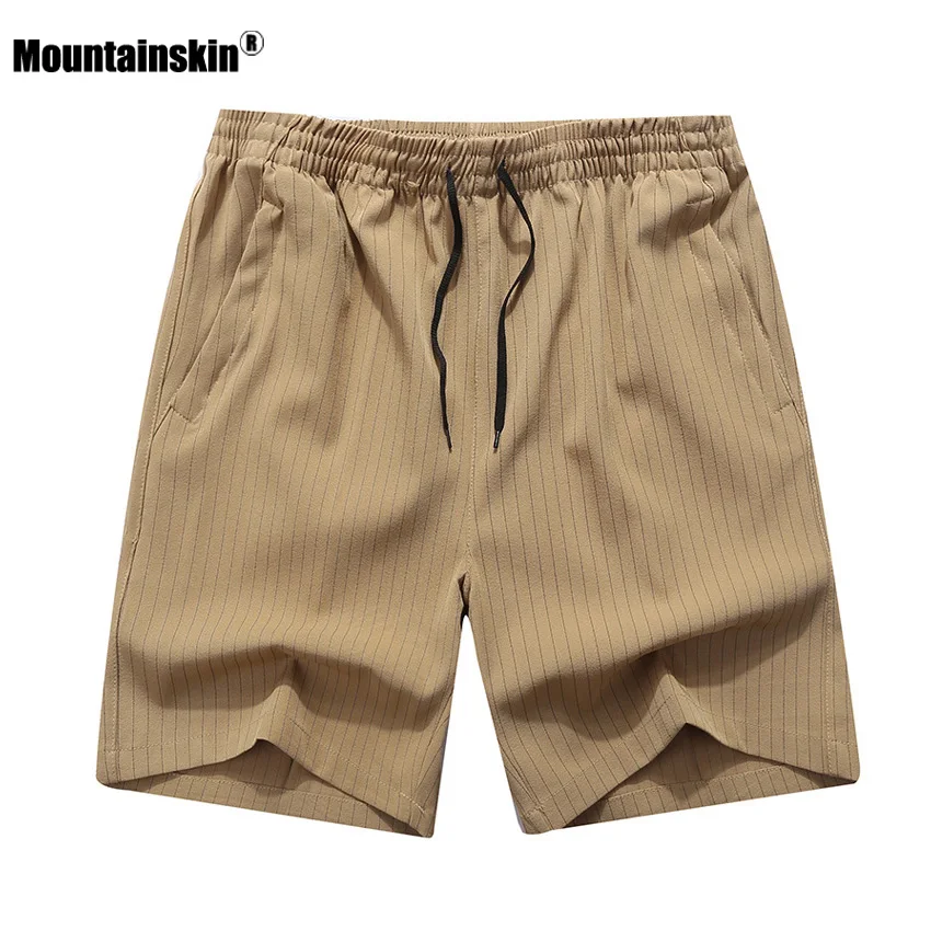Mountainskin 7XL мужские летние быстросохнущие полосатые шорты для спорта на открытом