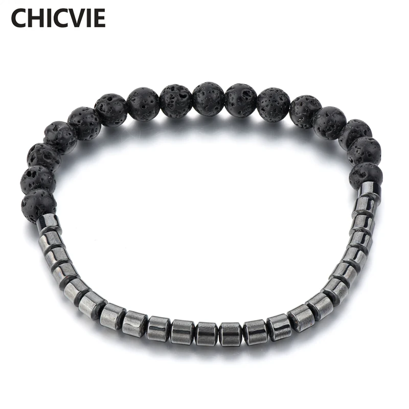 CHICVIE Black Custom Men Stainless Steel Charm Bracelet Bangles Natural Stone Beads For women jewelry Making Bracelets SBR180042
CHICVIE Black Custom Men Stainless Steel Charm Bracelet Bangles Natural Stone Beads For women jewelry Making Bracelets SBR180042