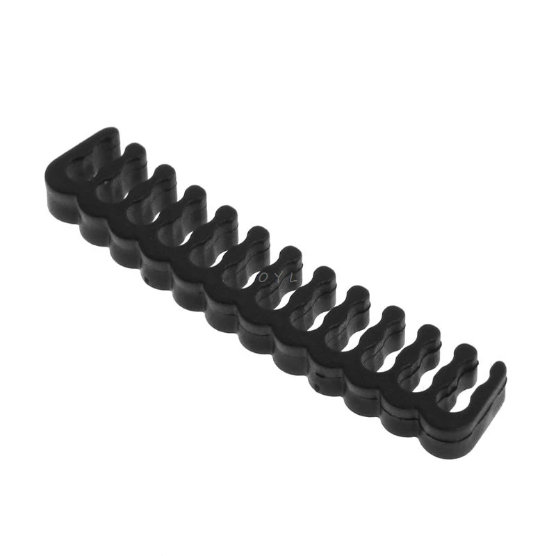 PP Cable Comb /Clamp /Clip /Dresser For 3.0-3.2 mm Cables Black 6/8/24 Pin Newest
PP Cable Comb /Clamp /Clip /Dresser For 3.0-3.2 mm Cables Black 6/8/24 Pin Newest