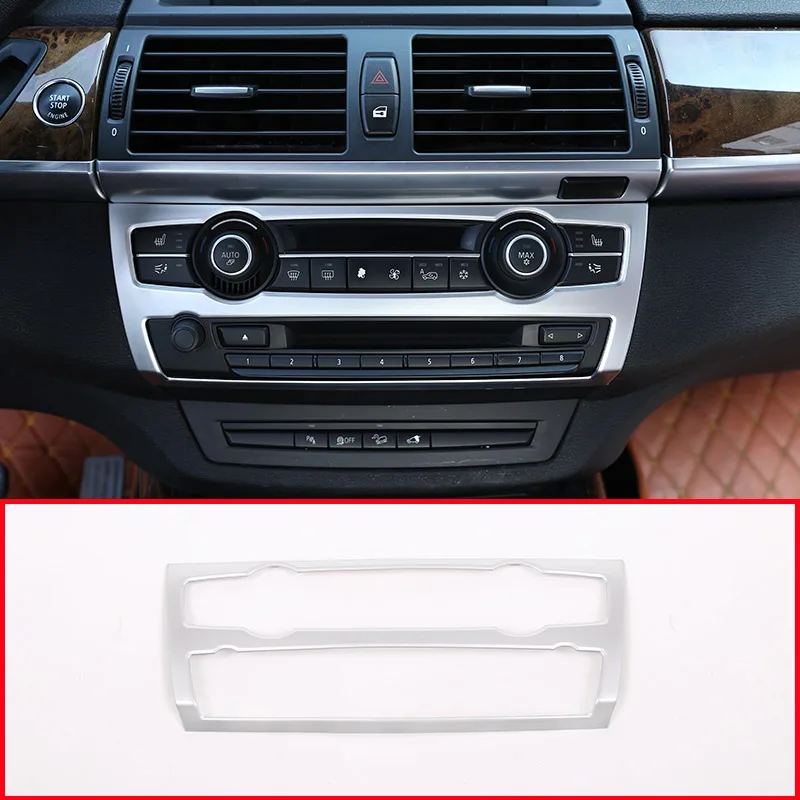 Car ABS Air Conditioner Volume Decoration Button Frame Trim Accessories For BMW X5 X6 E70 E71 2008-2013
Car ABS Air Conditioner Volume Decoration Button Frame Trim Accessories For BMW X5 X6 E70 E71 2008-2013