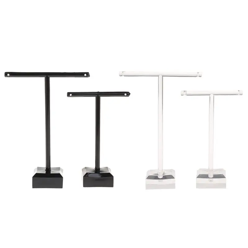 2 Pcs/Set Earrings Shelf Jewelry Display Rack T Shape Stand Show Charms Universal Professional Showcase Boutique
2 Pcs/Set Earrings Shelf Jewelry Display Rack T Shape Stand Show Charms Universal Professional Showcase Boutique