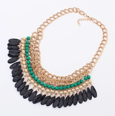 Bohemia Chic Design Fashion Necklaces For Women 2016 Ethic Acrylic Beads Choker Statement Necklaces & Pendants Collares
Bohemia Chic Design Fashion Necklaces For Women 2016 Ethic Acrylic Beads Choker Statement Necklaces & Pendants Collares