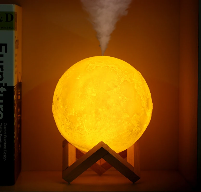 Air humidifier 3D Moon Lamp aromatherapy essential oil diffuser USB ultrasonic humidifier air atomizer purifier led night light
Air humidifier 3D Moon Lamp aromatherapy essential oil diffuser USB ultrasonic humidifier air atomizer purifier led night light
