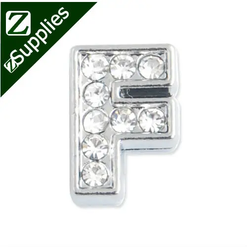 12*8.5*5 MM Clear Crystal Rhinestone Letter "F" Slider Charm Beads,Silver Plated,slider charms,letter slide bracelets
12*8.5*5 MM Clear Crystal Rhinestone Letter "F" Slider Charm Beads,Silver Plated,slider charms,letter slide bracelets
