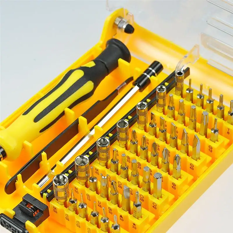 45 in 1 Magnetic Screwdriver Set Multi-purpose Precision Magnetic Screwdriver Kit Phone Computer Repair Tools
45 in 1 Magnetic Screwdriver Set Multi-purpose Precision Magnetic Screwdriver Kit Phone Computer Repair Tools