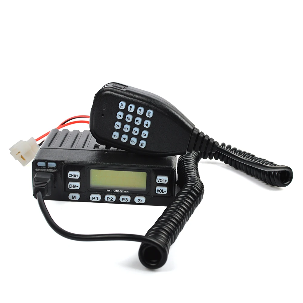 25 Вт скремблер УКВ 136 174 мГц/400 470 мГц Dual Band Мини FM трансивер Любительское
