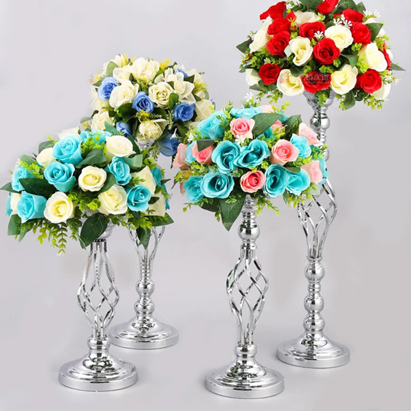 2 PCS wedding decoration table centerpieces flower stands for parties silver and gold wedding table centerpieces candles
2 PCS wedding decoration table centerpieces flower stands for parties silver and gold wedding table centerpieces candles