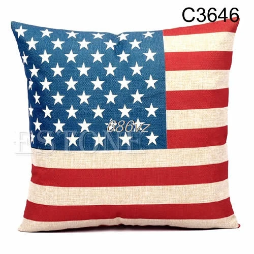 Square 16" Linen Union Jack US Flag Pillow Cases Cushion N28 Drop Ship Dropshipping
Square 16" Linen Union Jack US Flag Pillow Cases Cushion N28 Drop Ship Dropshipping