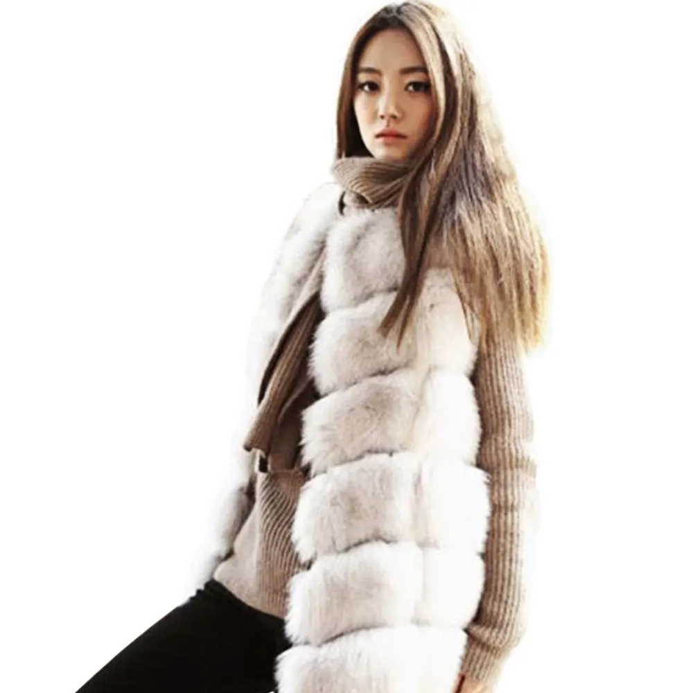 Nice Winter Women Coat Fur Vest Thick Warm High Grade Faux Fur Coat Fox Fur Long Vest Red Plus Size 2XL Female Jackets
Nice Winter Women Coat Fur Vest Thick Warm High Grade Faux Fur Coat Fox Fur Long Vest Red Plus Size 2XL Female Jackets