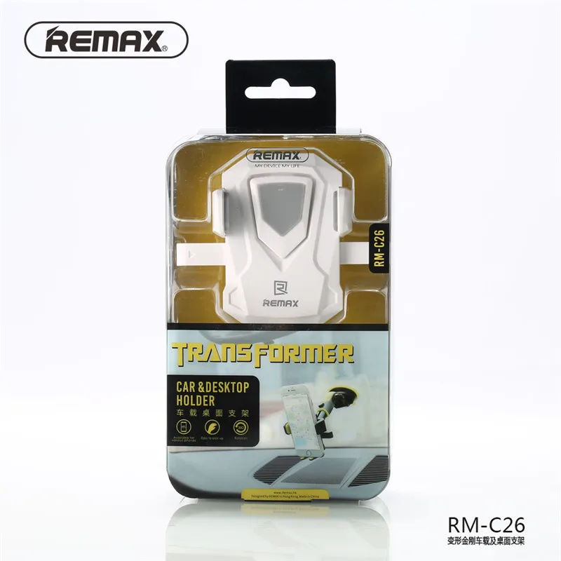 REMAX 2in1 Desktop Holder Car Phone Holder 360 Adjustable For iPhone Android Phones
REMAX 2in1 Desktop Holder Car Phone Holder 360 Adjustable For iPhone Android Phones