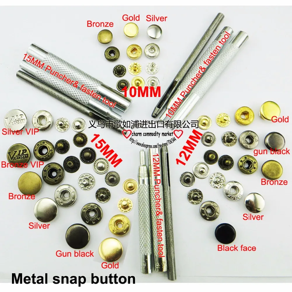 50PCS 10MM-15MM Metal Gold Snap Buttons Brand Sewing Clothes Accessory Round Garment Button Decoration SMB-012
50PCS 10MM-15MM Metal Gold Snap Buttons Brand Sewing Clothes Accessory Round Garment Button Decoration SMB-012