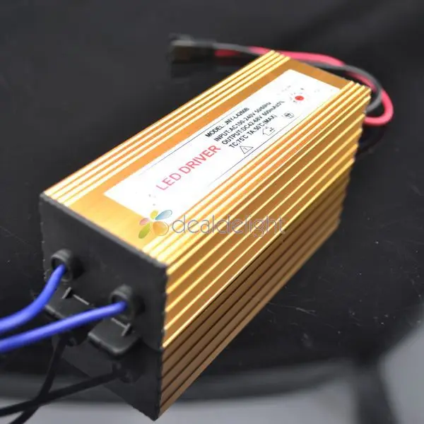 IP65 Waterproof Constant Current Driver for 14-18pcs 3W High Power LED AC85-265V to DC42-68V 600mA
IP65 Waterproof Constant Current Driver for 14-18pcs 3W High Power LED AC85-265V to DC42-68V 600mA