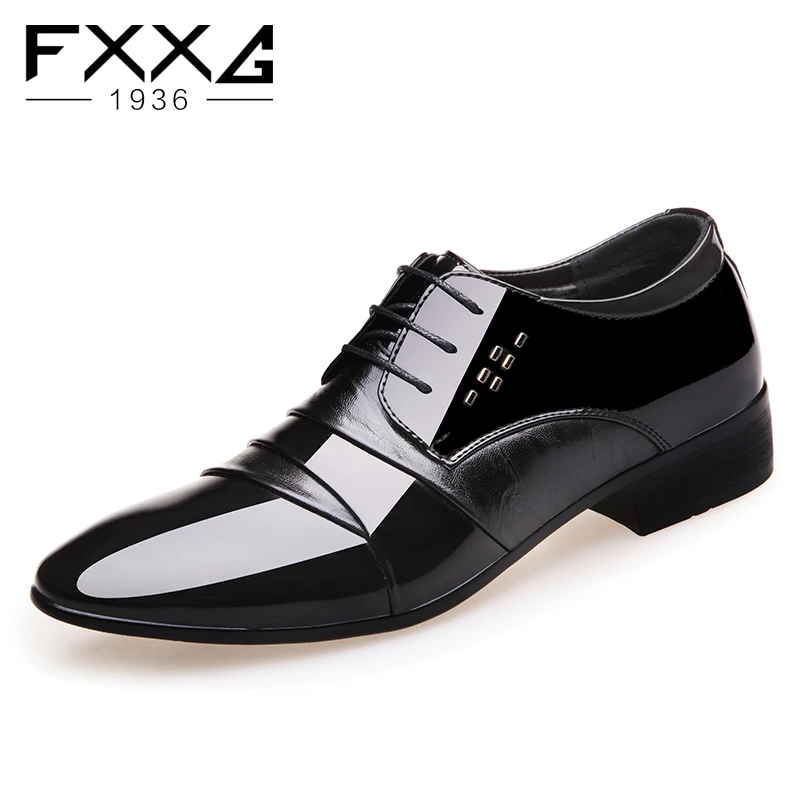 Quality Shiny PU leather Men oxfords Dress Shoes Fashion Lace-up Wedding Black Shoes Mens Pointed Toe formal Office Shoes 99780
Quality Shiny PU leather Men oxfords Dress Shoes Fashion Lace-up Wedding Black Shoes Mens Pointed Toe formal Office Shoes 99780