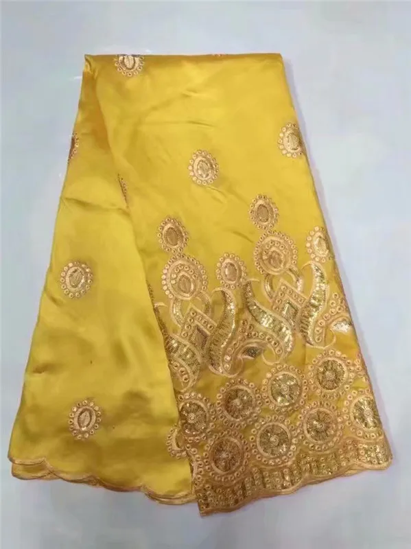 High Quality Special Yellow African George Fabric 2017 Hot Selling with gold sequins Nigerian Lace Fabrics for Women Party
High Quality Special Yellow African George Fabric 2017 Hot Selling with gold sequins Nigerian Lace Fabrics for Women Party