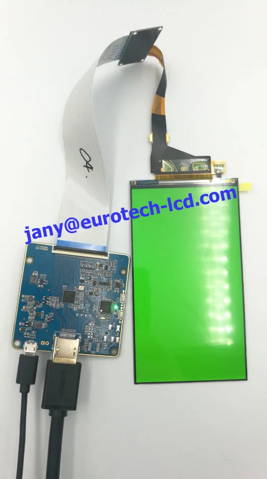 5.5 inch 2K Quad-HD LCD Screen 2560*1440 LS055R1SX04 with MIPI to HDMI drive board
5.5 inch 2K Quad-HD LCD Screen 2560*1440 LS055R1SX04 with MIPI to HDMI drive board