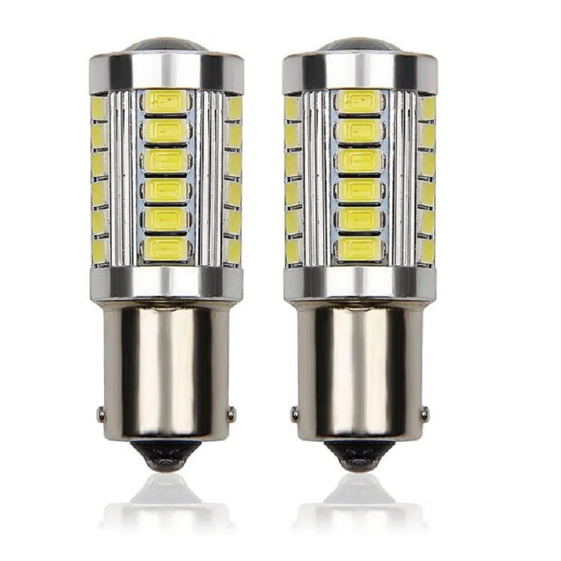 Car LED Light 5630 33SMD Lens 1156/P21W Automobiles Brake Back Taillight Fog Lamp Turn Signal Exterior Light-emitting Diode Bulb
Car LED Light 5630 33SMD Lens 1156/P21W Automobiles Brake Back Taillight Fog Lamp Turn Signal Exterior Light-emitting Diode Bulb