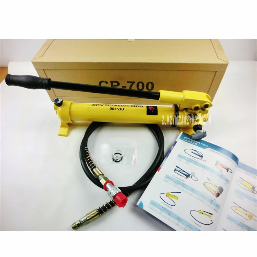 New Arrival CP-700 High Pressure Hydraulic Manual Pump Portable Hydraulic Pump 700 (Kg / cm2) 900CC Hydraulic Pump Hot Sale
New Arrival CP-700 High Pressure Hydraulic Manual Pump Portable Hydraulic Pump 700 (Kg / cm2) 900CC Hydraulic Pump Hot Sale
