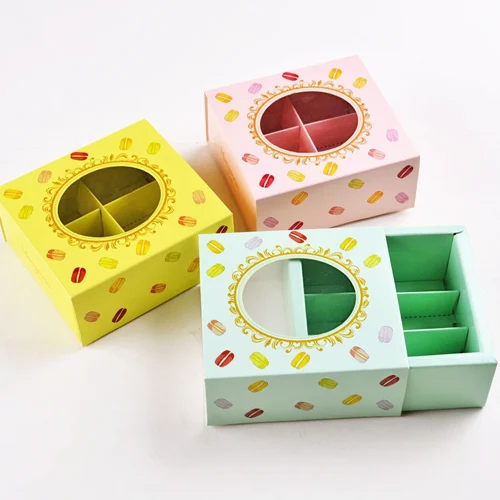 12*11*5.2cm 3 Colors Macaron Cake Paper Box With Window Biscuits Candy Packaging Box 100pcs/lot Free shipping
12*11*5.2cm 3 Colors Macaron Cake Paper Box With Window Biscuits Candy Packaging Box 100pcs/lot Free shipping